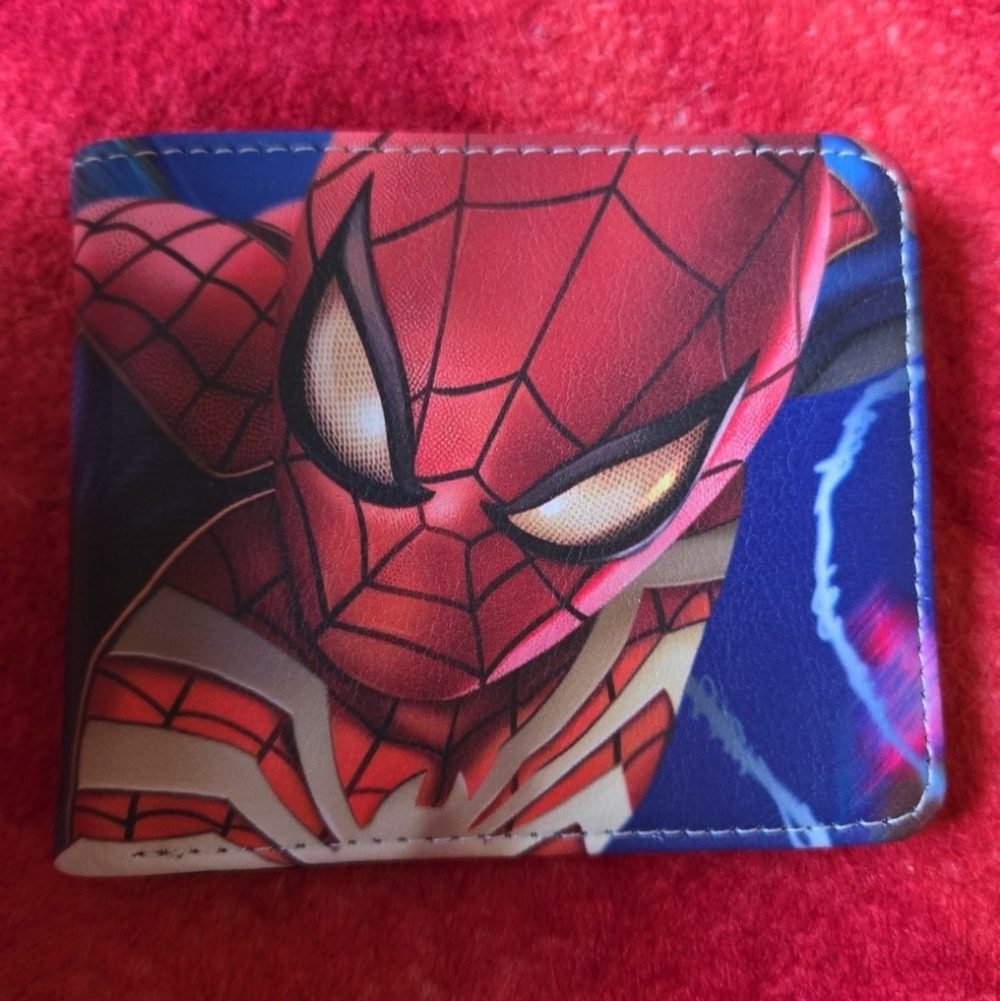 New Spiderman Marvel Comic Anime Manga Leather Wallet
